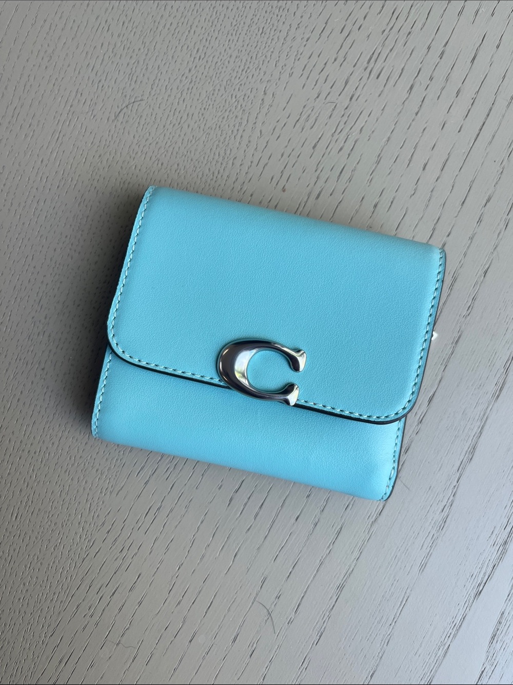 Coach Bandit Small Wallet / Faded Blue